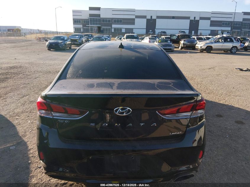 2018 Hyundai Sonata Limited VIN: 5NPE34AF5JH654553 Lot: 43967520