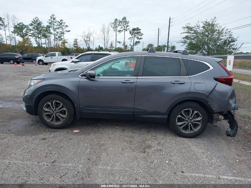 2022 Honda Cr-V Awd Ex-L VIN: 2HKRW2H83NH629905 Lot: 43967523