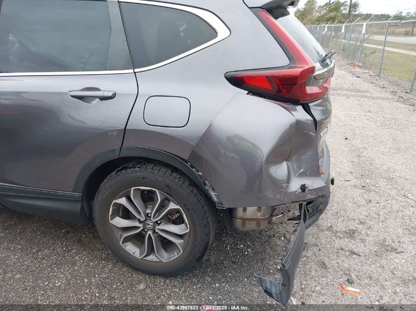 2022 Honda Cr-V Awd Ex-L VIN: 2HKRW2H83NH629905 Lot: 43967523