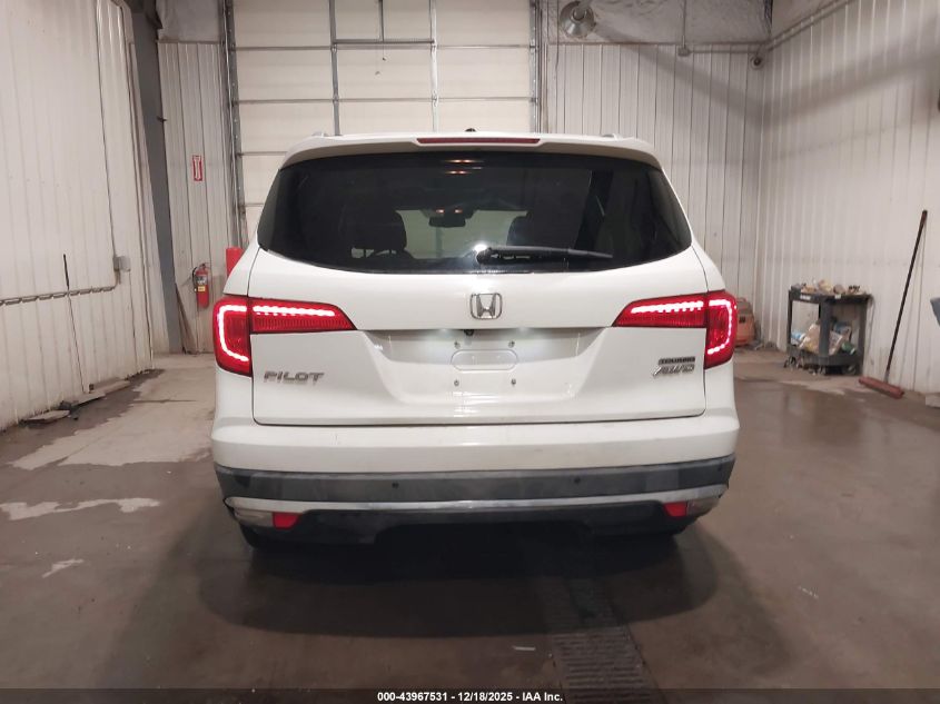 2017 Honda Pilot Touring VIN: 5FNYF6H97HB032867 Lot: 43967531