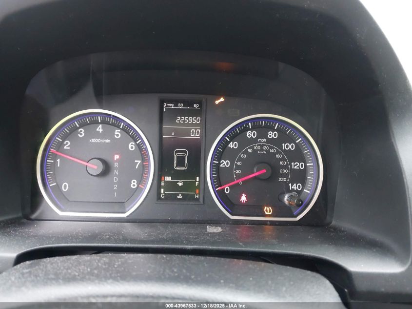 2009 Honda Cr-V Lx VIN: 5J6RE38369L018808 Lot: 43967533