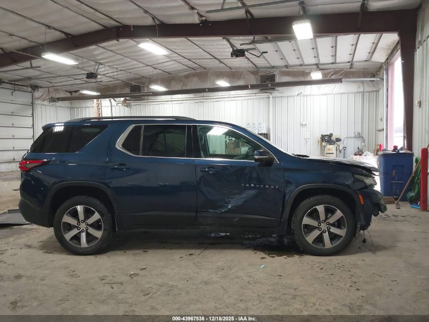 2022 Chevrolet Traverse Awd Lt Leather VIN: 1GNEVHKW0NJ125998 Lot: 43967536