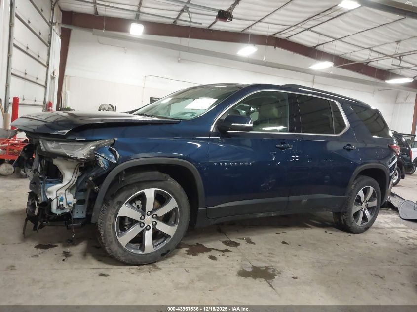 2022 Chevrolet Traverse Awd Lt Leather VIN: 1GNEVHKW0NJ125998 Lot: 43967536