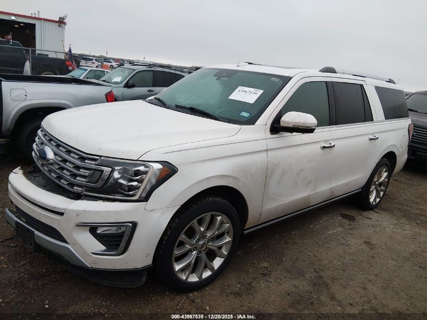 2018 Ford Expedition Max Limited VIN: 1FMJK1KT4JEA52792 Lot: 43967539