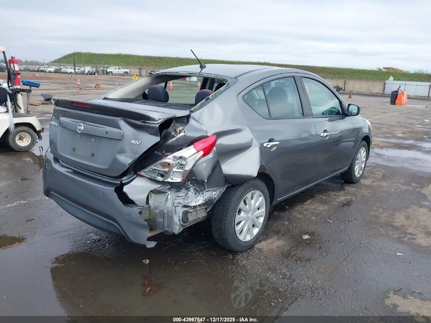 2018 Nissan Versa 1.6 Sv VIN: 3N1CN7AP1JL873654 Lot: 43967547