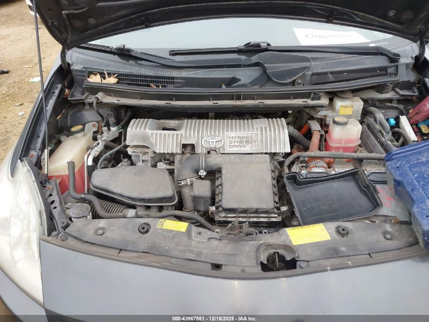 2011 Toyota Prius Two VIN: JTDKN3DU8B0278883 Lot: 43967551