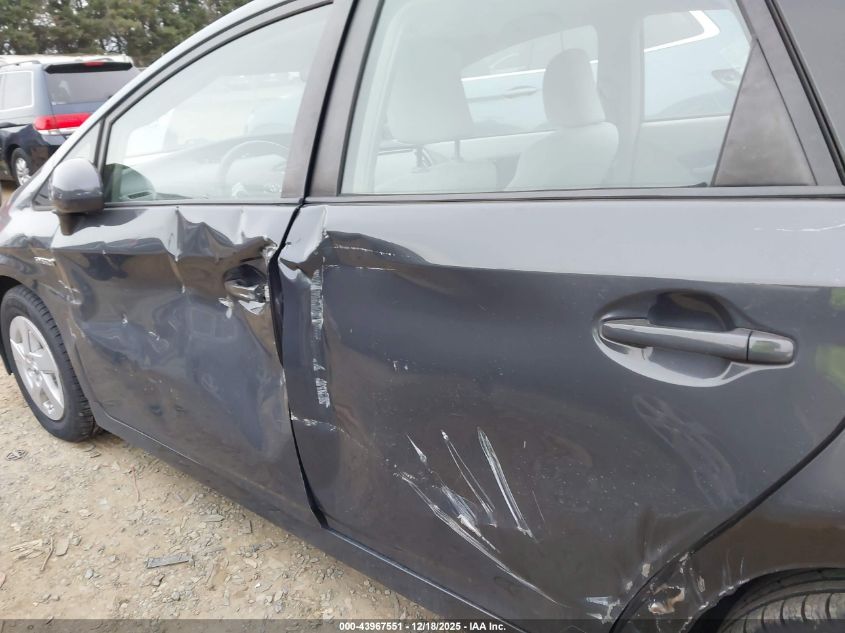 2011 Toyota Prius Two VIN: JTDKN3DU8B0278883 Lot: 43967551