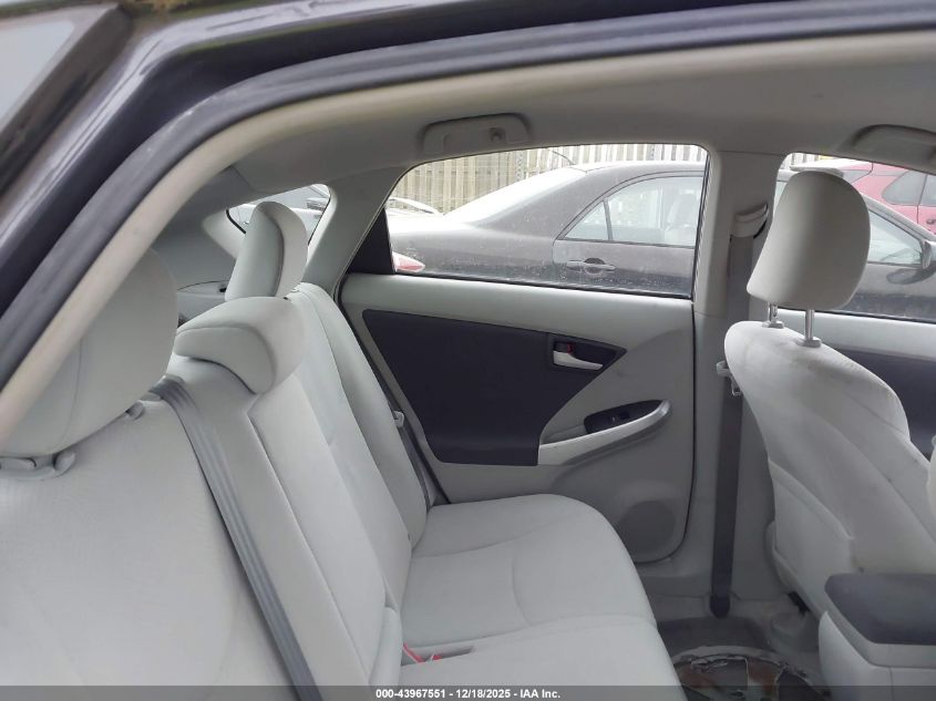 2011 Toyota Prius Two VIN: JTDKN3DU8B0278883 Lot: 43967551