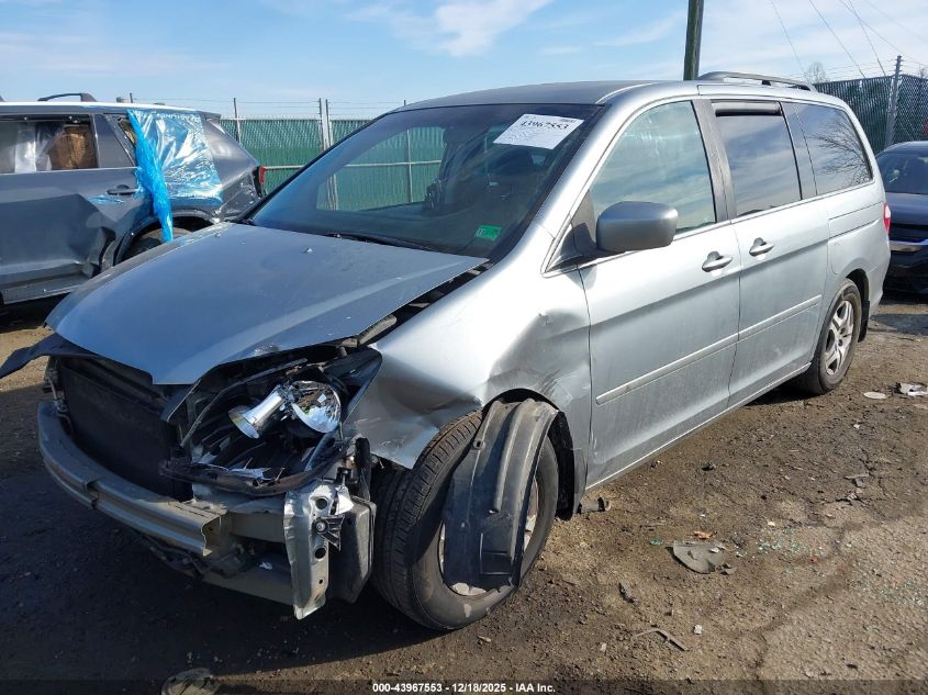 2006 Honda Odyssey Ex VIN: 5FNRL38476B113476 Lot: 43967553