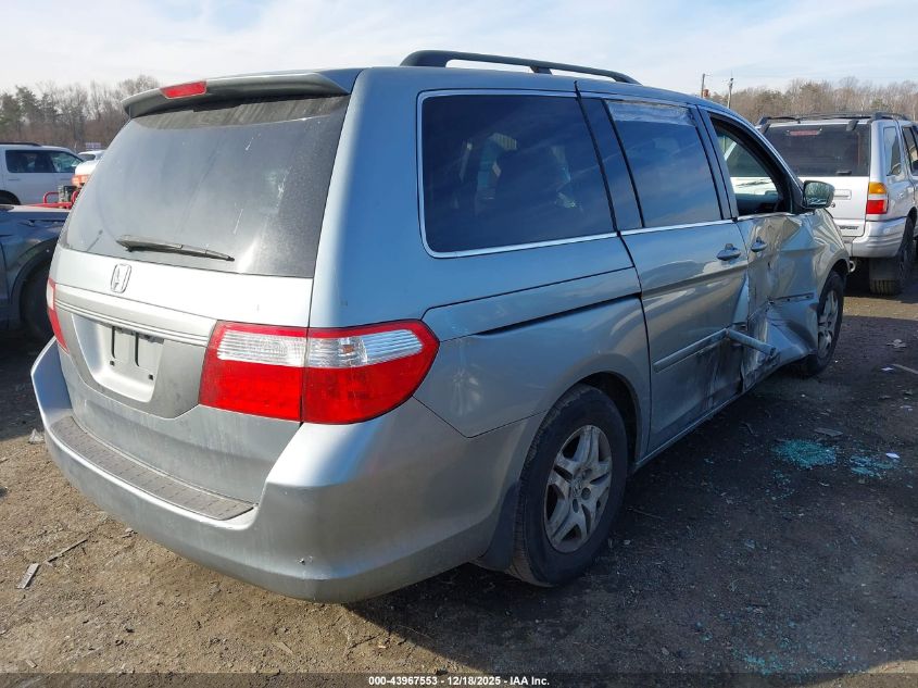 2006 Honda Odyssey Ex VIN: 5FNRL38476B113476 Lot: 43967553
