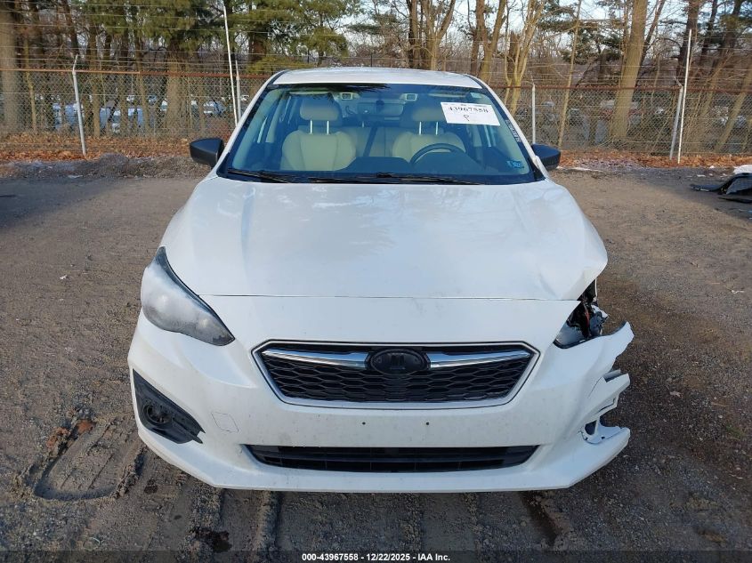 2019 Subaru Impreza 2.0I VIN: 4S3GTAB65K3709621 Lot: 43967558