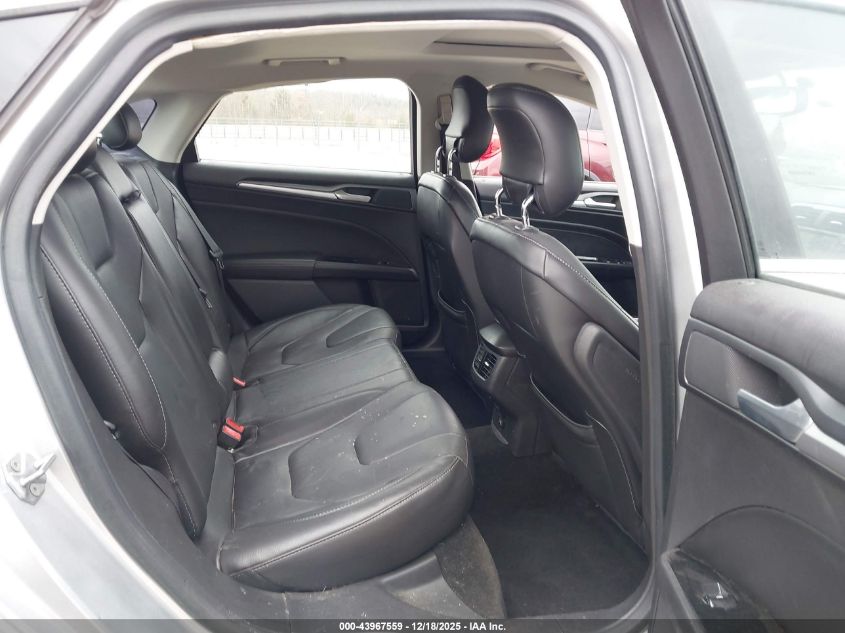 2014 Ford Fusion Titanium VIN: 3FA6P0K91ER154537 Lot: 43967559