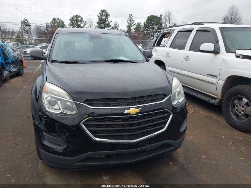 2017 Chevrolet Equinox Ls VIN: 2GNALBEK2H1582899 Lot: 43967569