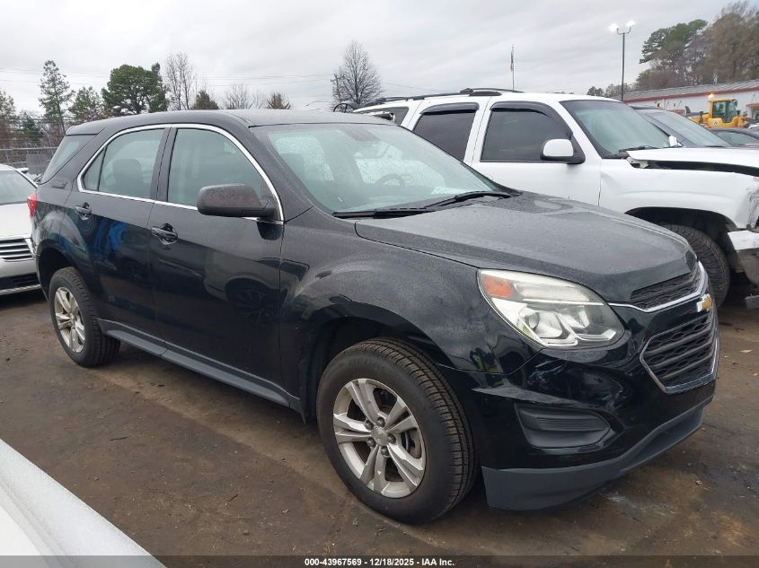 2017 Chevrolet Equinox Ls VIN: 2GNALBEK2H1582899 Lot: 43967569