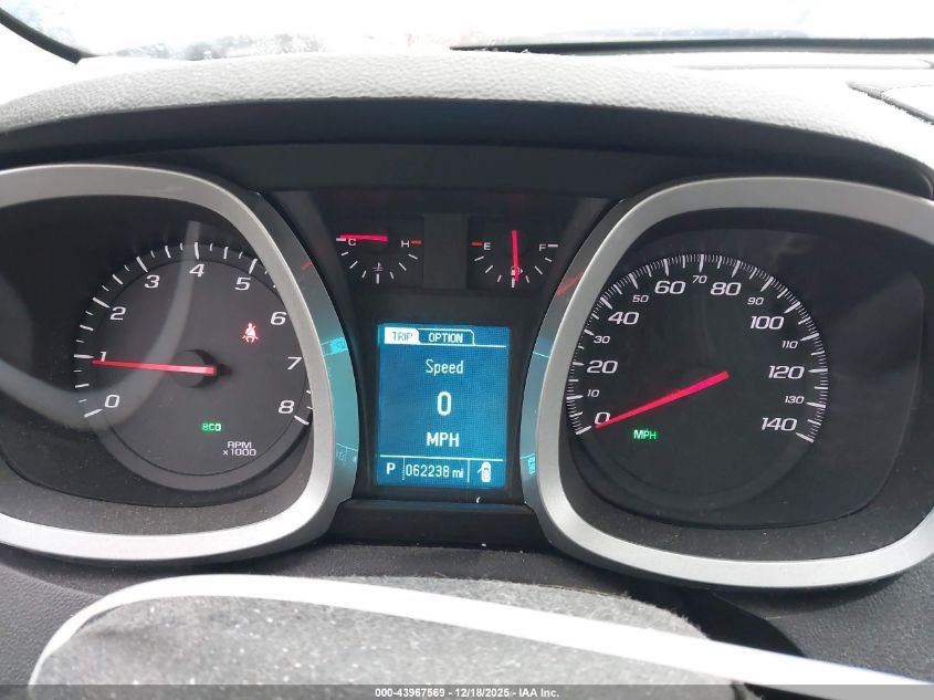 2017 Chevrolet Equinox Ls VIN: 2GNALBEK2H1582899 Lot: 43967569