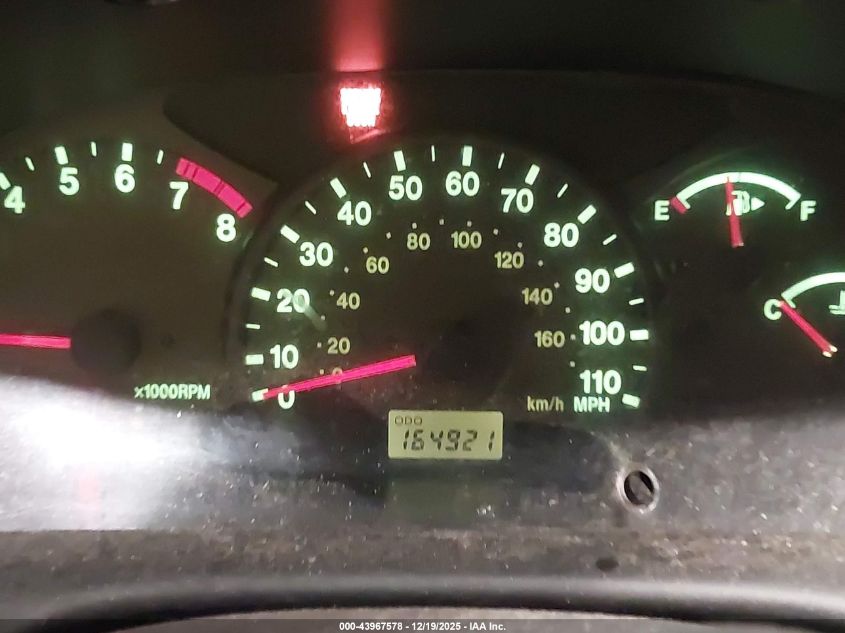 2003 Chevrolet Tracker Hard Top Lt VIN: 2CNBJ634036930088 Lot: 43967578