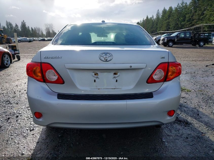 2009 Toyota Corolla Le VIN: JTDBL40E599070864 Lot: 43967579