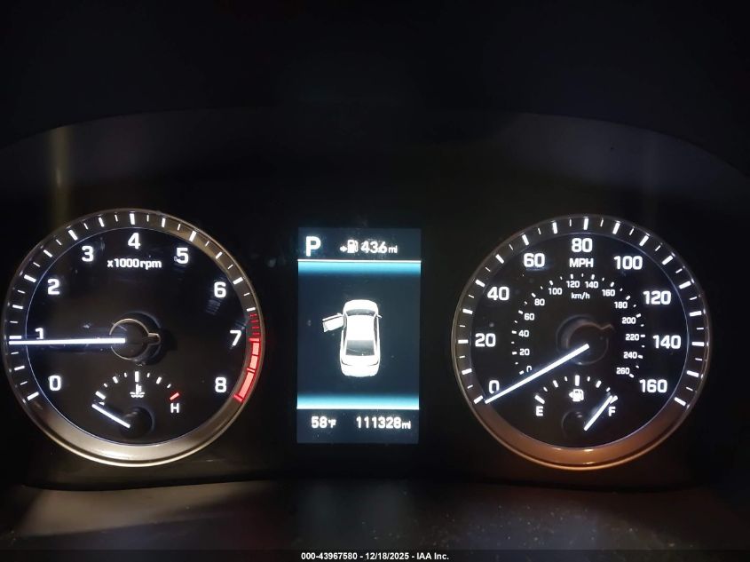 2019 Hyundai Sonata Sel VIN: 5NPE34AFXKH772597 Lot: 43967580