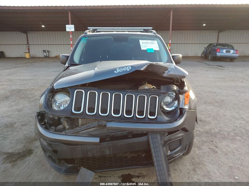 2017 Jeep Renegade Sport 4X4 VIN: ZACCJBAB7HPG56076 Lot: 43967587
