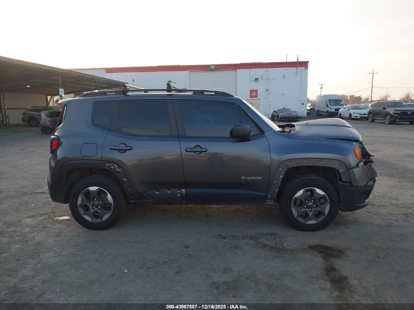 2017 Jeep Renegade Sport 4X4 VIN: ZACCJBAB7HPG56076 Lot: 43967587