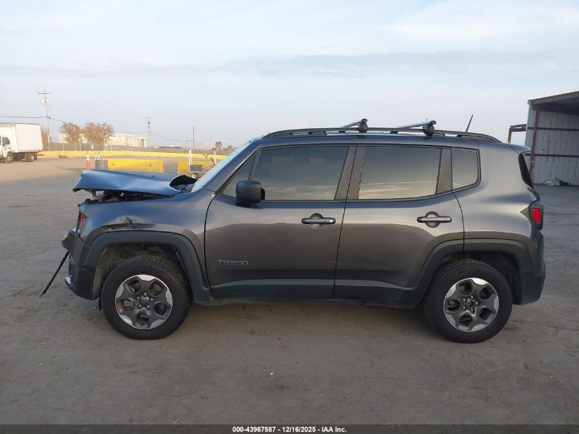 2017 Jeep Renegade Sport 4X4 VIN: ZACCJBAB7HPG56076 Lot: 43967587