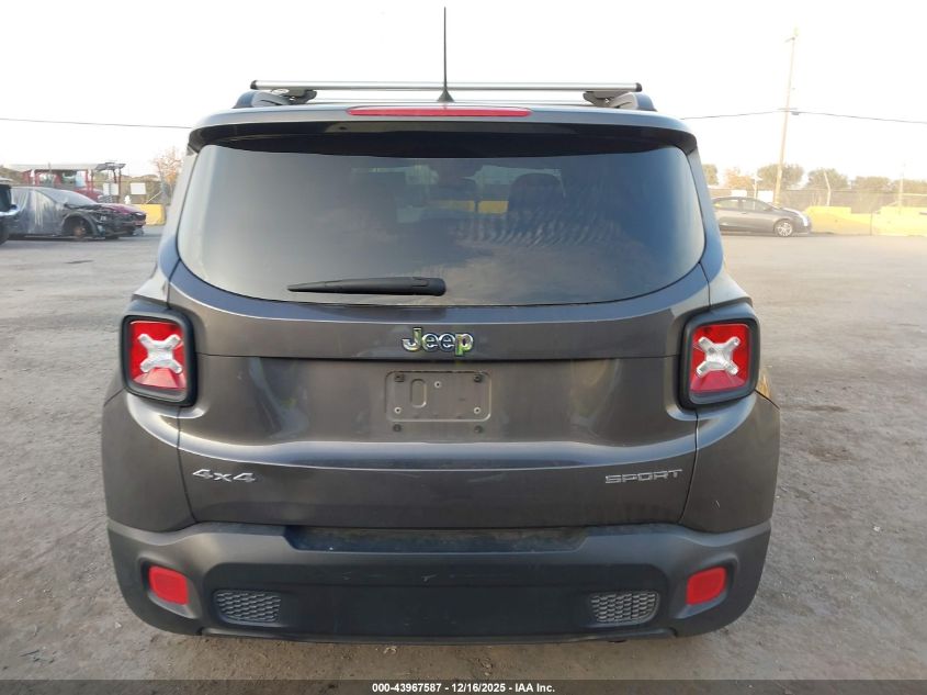 2017 Jeep Renegade Sport 4X4 VIN: ZACCJBAB7HPG56076 Lot: 43967587