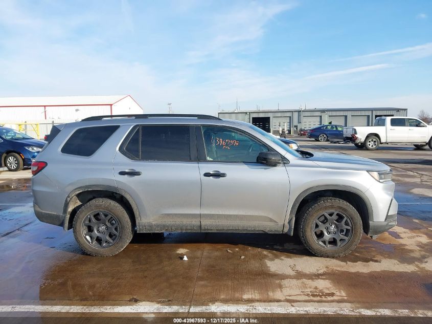 2025 Honda Pilot Trailsport VIN: 5FNYG1H68SB049836 Lot: 43967593