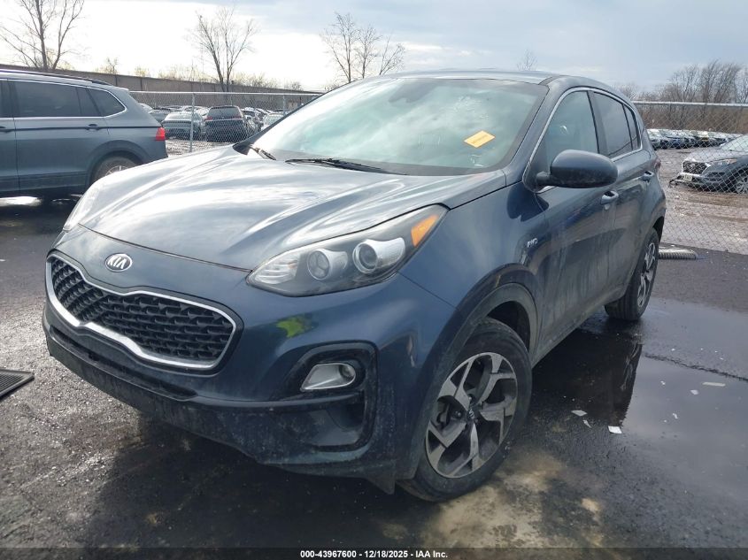 2021 Kia Sportage Lx VIN: KNDPMCAC7M7895447 Lot: 43967600