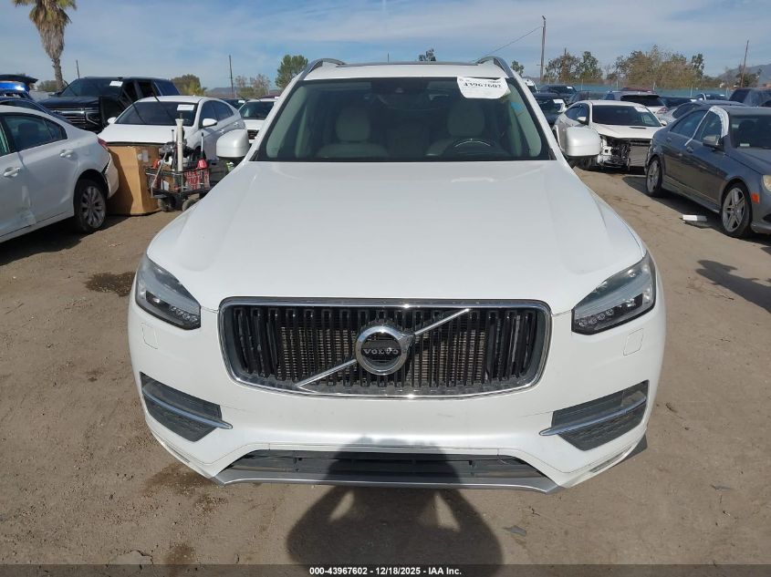 2016 Volvo Xc90 T6 Momentum VIN: YV4A22PK5G1035815 Lot: 43967602