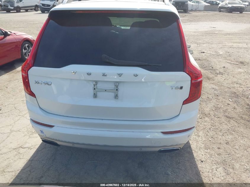 2016 Volvo Xc90 T6 Momentum VIN: YV4A22PK5G1035815 Lot: 43967602