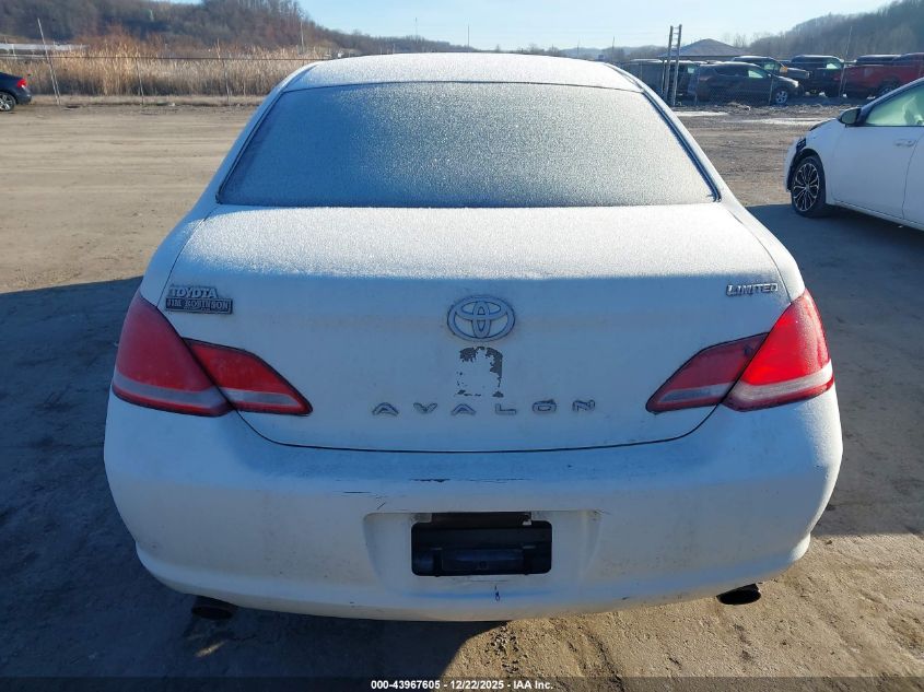 2005 Toyota Avalon Limited VIN: 4T1BK36B45U007980 Lot: 43967605