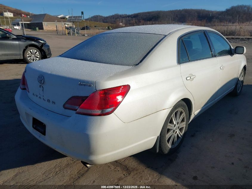2005 Toyota Avalon Limited VIN: 4T1BK36B45U007980 Lot: 43967605