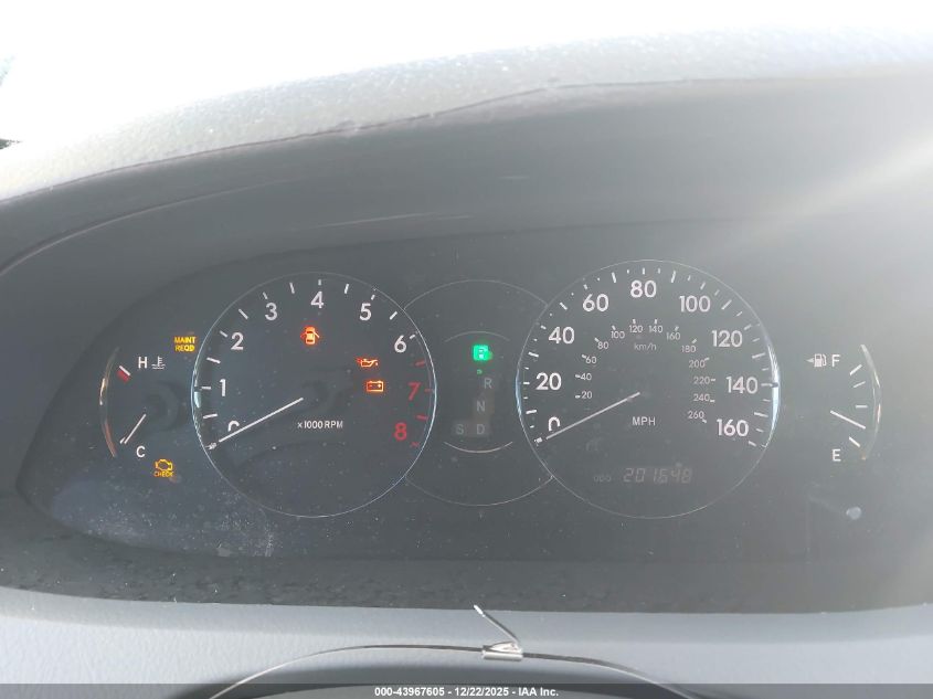 2005 Toyota Avalon Limited VIN: 4T1BK36B45U007980 Lot: 43967605