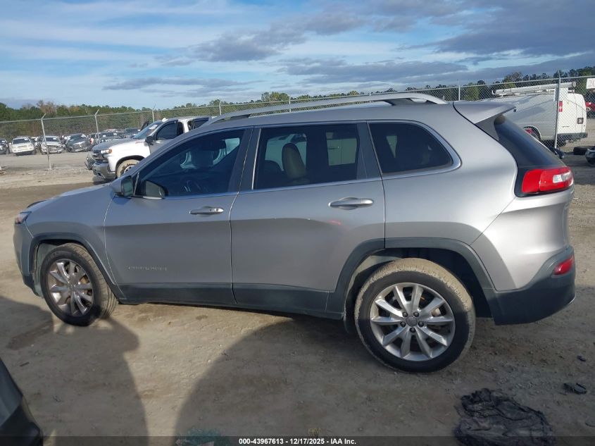 2017 Jeep Cherokee Limited Fwd VIN: 1C4PJLDB2HW516670 Lot: 43967613