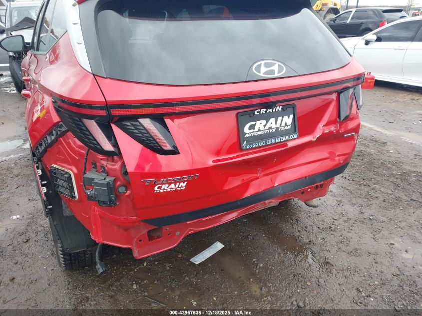 2022 Hyundai Tucson Sel VIN: 5NMJFCAE8NH106332 Lot: 43967636