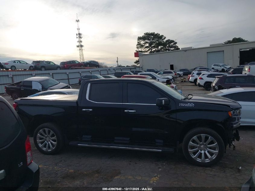 2020 Chevrolet Silverado 1500 4Wd Short Bed High Country VIN: 3GCUYHEL1LG338647 Lot: 43967640