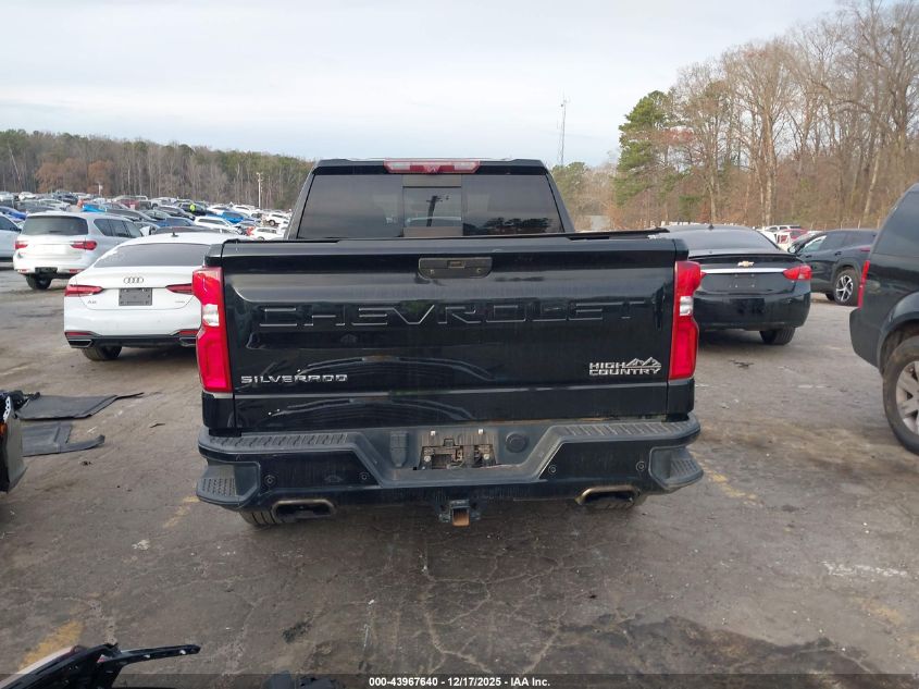 2020 Chevrolet Silverado 1500 4Wd Short Bed High Country VIN: 3GCUYHEL1LG338647 Lot: 43967640