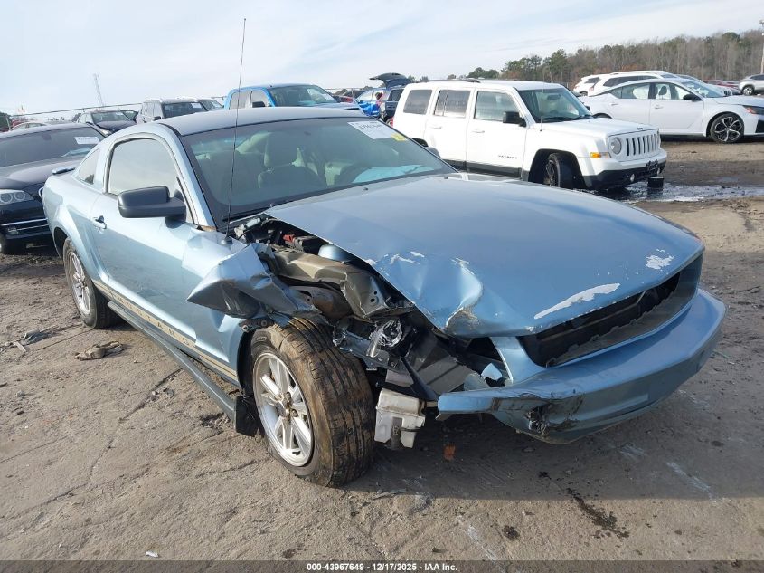 2007 Ford Mustang V6 Deluxe/V6 Premium VIN: 1ZVFT80N875264007 Lot: 43967649