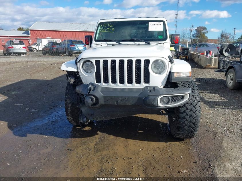 2021 Jeep Gladiator Sport S 4X4 VIN: 1C6HJTAG0ML597062 Lot: 43967654
