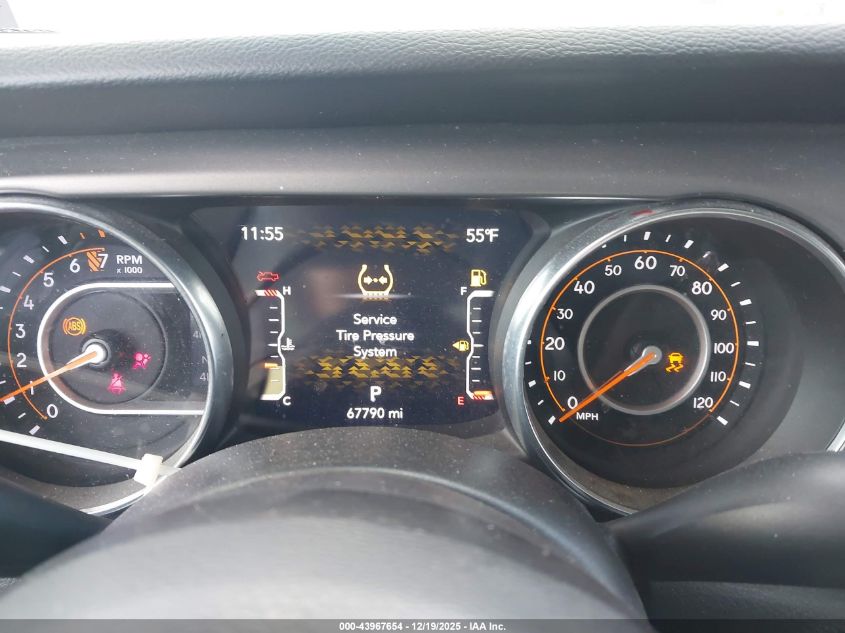 2021 Jeep Gladiator Sport S 4X4 VIN: 1C6HJTAG0ML597062 Lot: 43967654