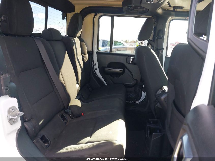 2021 Jeep Gladiator Sport S 4X4 VIN: 1C6HJTAG0ML597062 Lot: 43967654