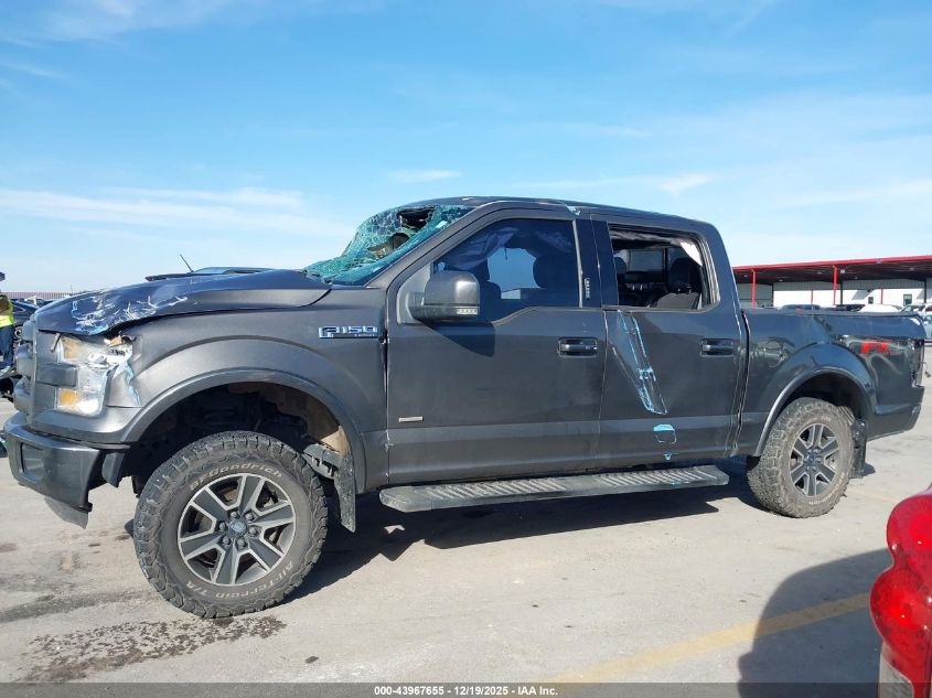 2015 Ford F-150 Lariat VIN: 1FTEW1EG9FKE71514 Lot: 43967655