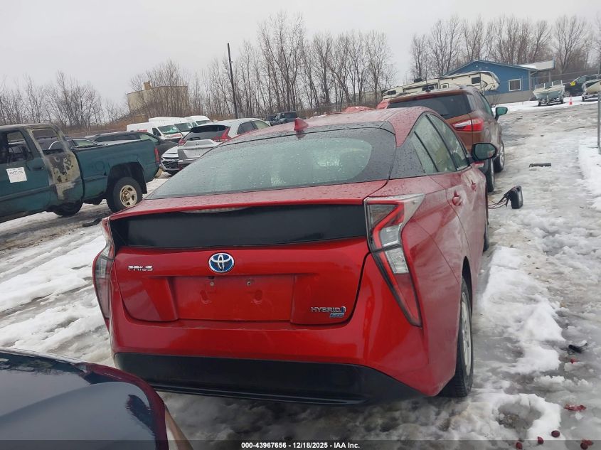 2017 Toyota Prius Two Eco VIN: JTDKARFU0H3051805 Lot: 43967656