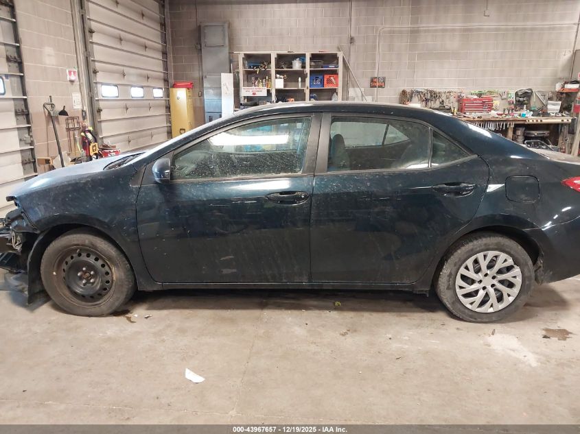 2017 Toyota Corolla Le VIN: 2T1BURHE5HC877246 Lot: 43967657