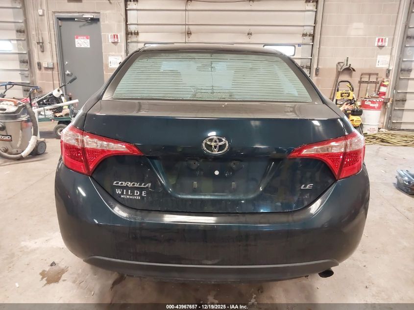 2017 Toyota Corolla Le VIN: 2T1BURHE5HC877246 Lot: 43967657