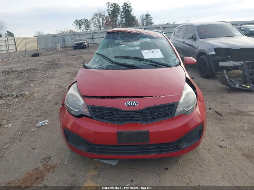 2015 Kia Rio Lx VIN: KNADM4A36F6443181 Lot: 43967673