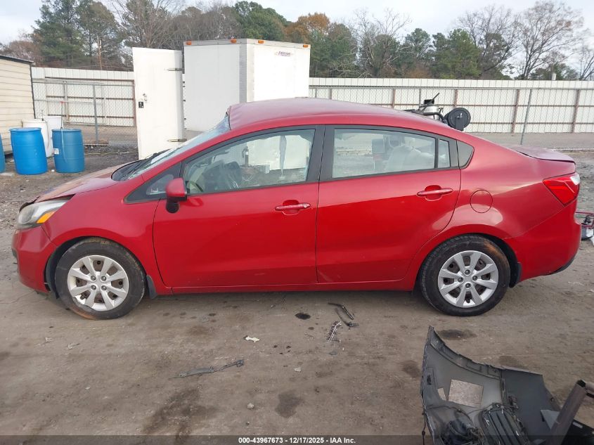 2015 Kia Rio Lx VIN: KNADM4A36F6443181 Lot: 43967673