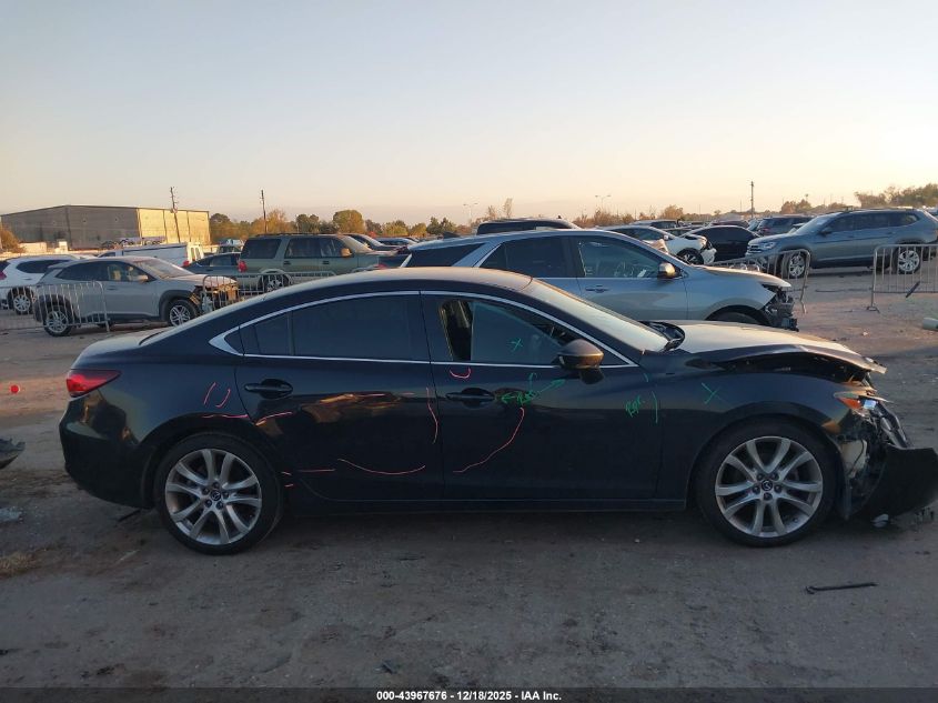 2016 Mazda Mazda6 I Touring VIN: JM1GJ1V55G1479445 Lot: 43967676