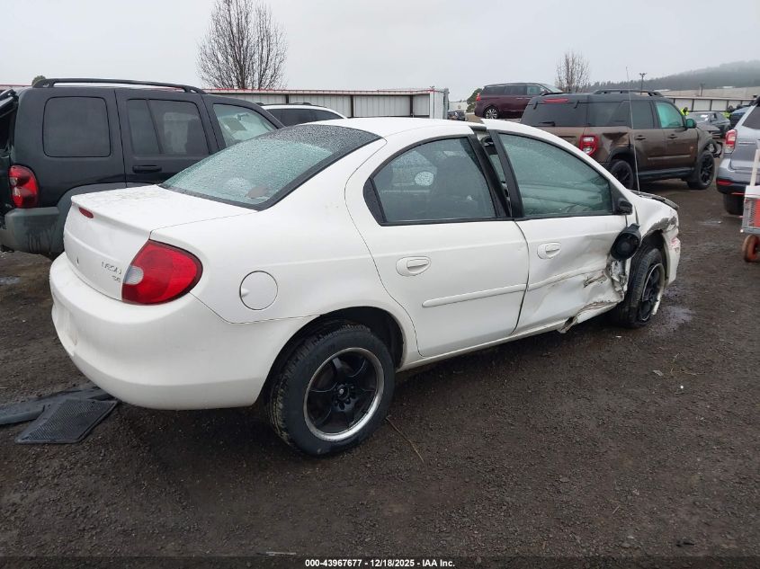 2002 Dodge Neon Se