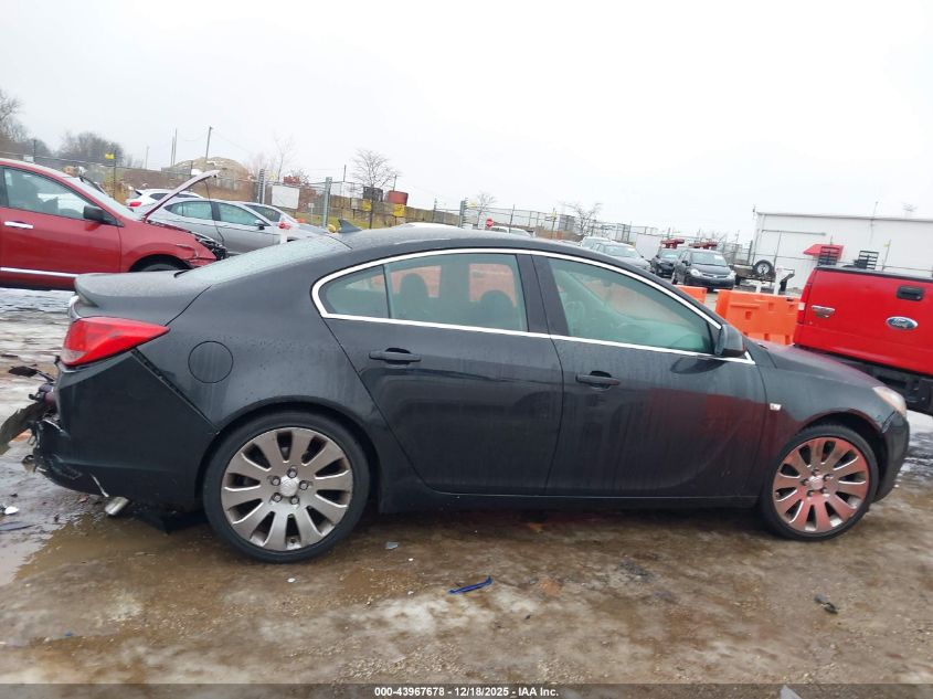 2011 Buick Regal Cxl Turbo Russelsheim VIN: W04G15GV5B1045842 Lot: 43967678